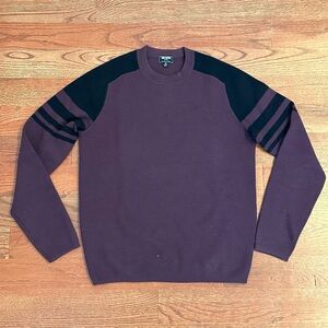 Todd Snyder Merino Ski Sweater in Burgundy